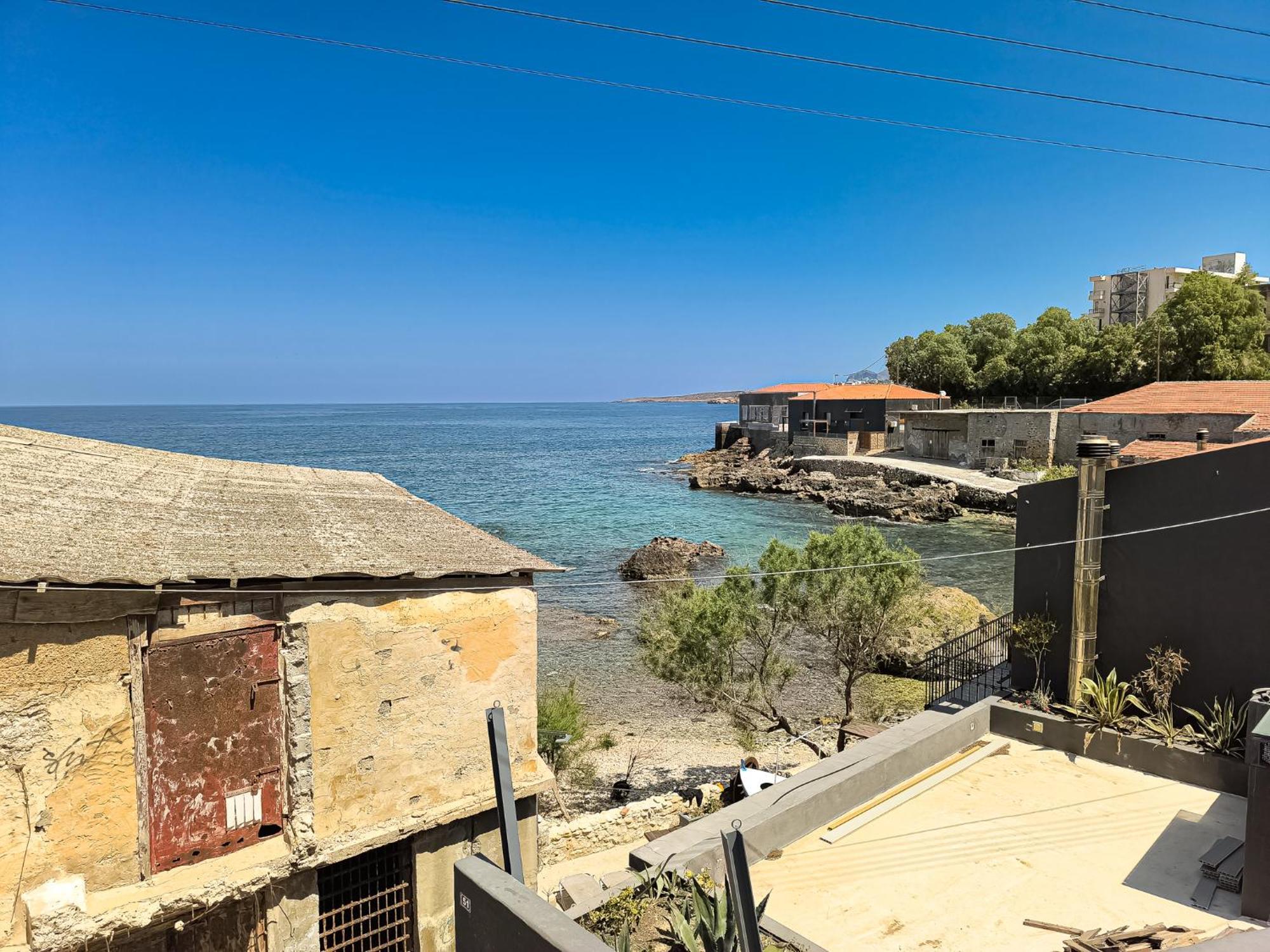 Charming Old Tannery House With Spacious Veranda And Stunning Sea View! Ханья Экстерьер фото